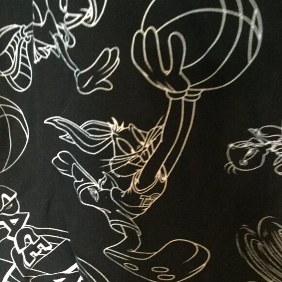 Space Jam button up men'a shirt excellent used condition size large - Picture 6 of 7